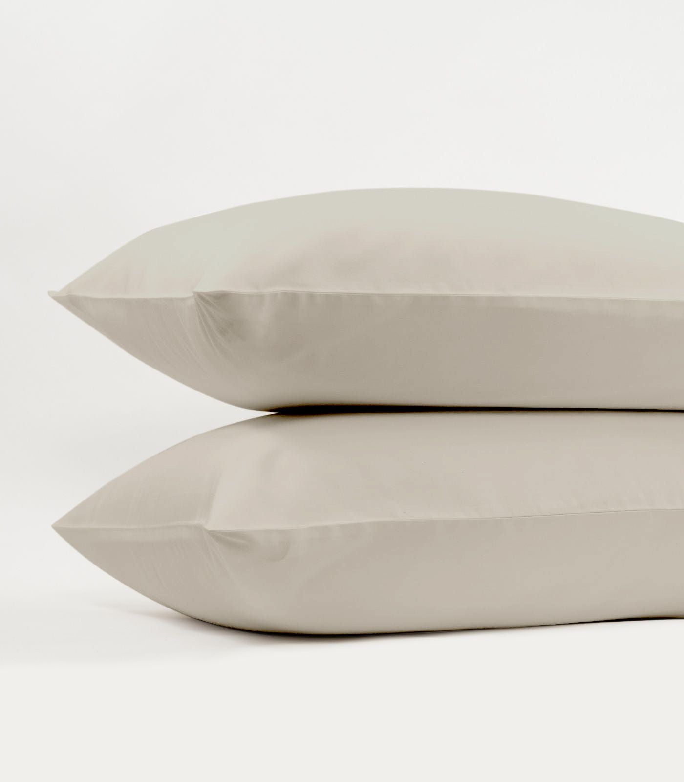 Bhumi Organic Cotton - Sateen Pillow Cases (Pair) - Oatmeal