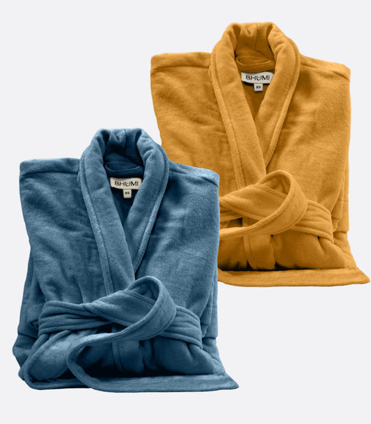 Bhumi Organic Cotton - Spa Robe Duet