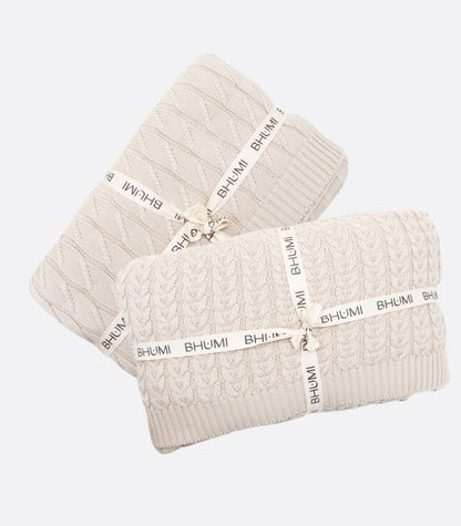 Bhumi Organic Cotton - Snuggle Up Throw Bundle - New Arrival