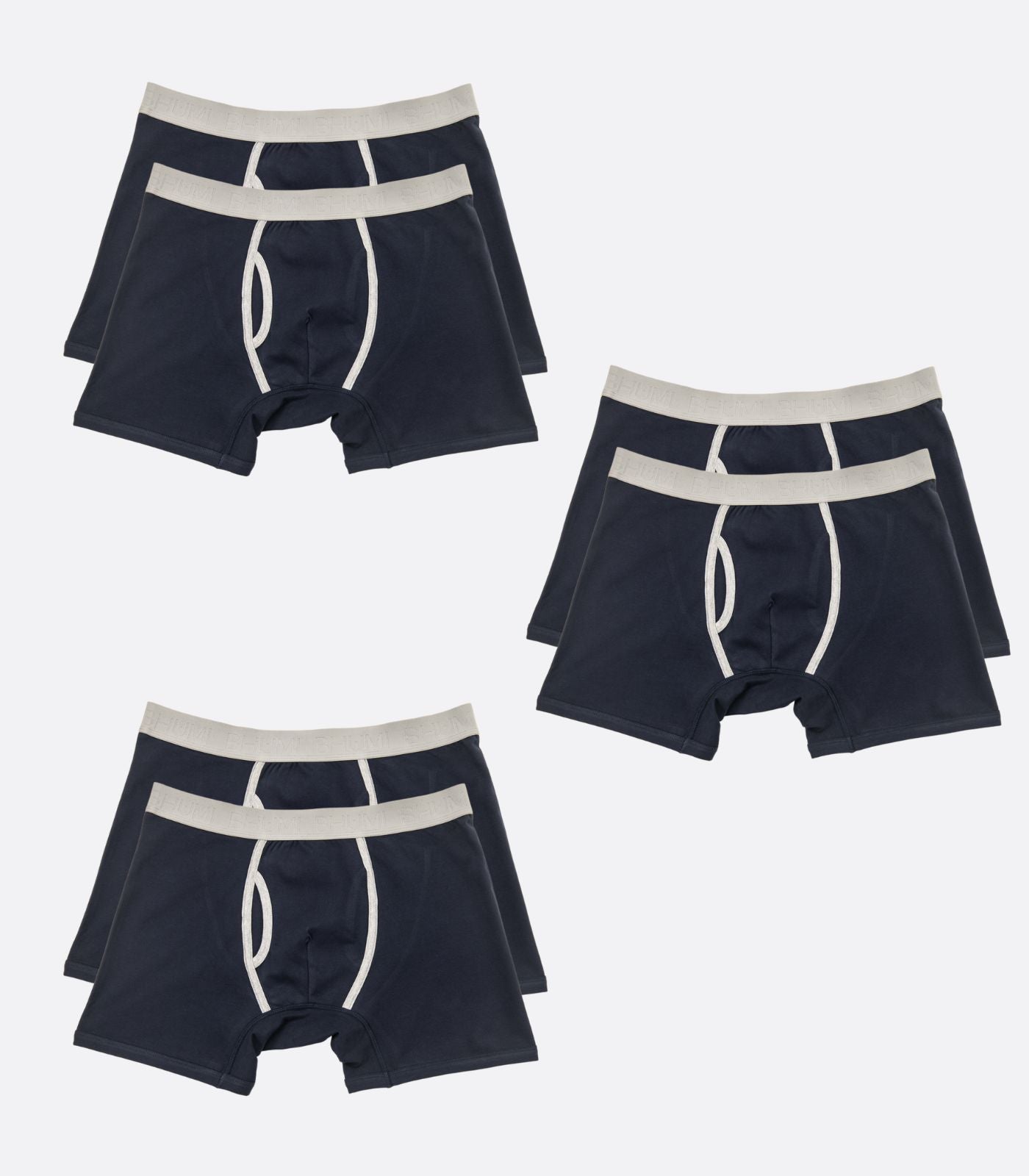 Bhumi Organic Cotton - Original Trunks (6 Pack)