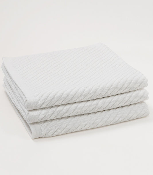 Bhumi Organic Cotton - Twill Bath Mat - White