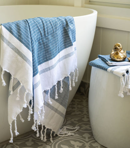 Turkish Khadi Bath Towel Bundle