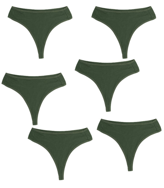 Bhumi Organic Cotton - Hi Rise G String (6 Pack)