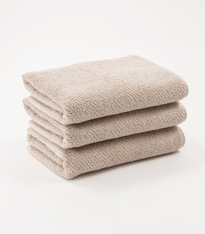 Twill Fitness Towel (3 Pack) - Dune