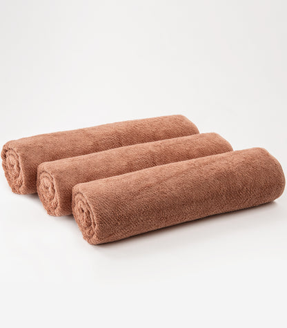 Divinely Plush Twill Bath Sheet (3 Pack) - Coral