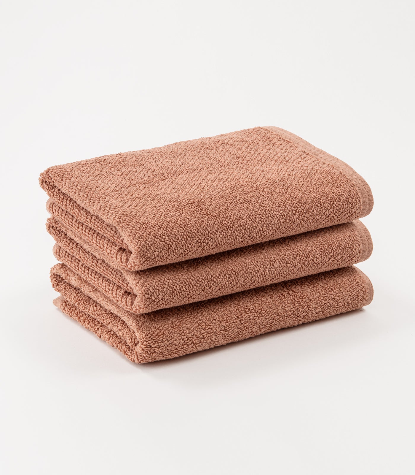 Twill Fitness Towel (3 Pack) - Coral