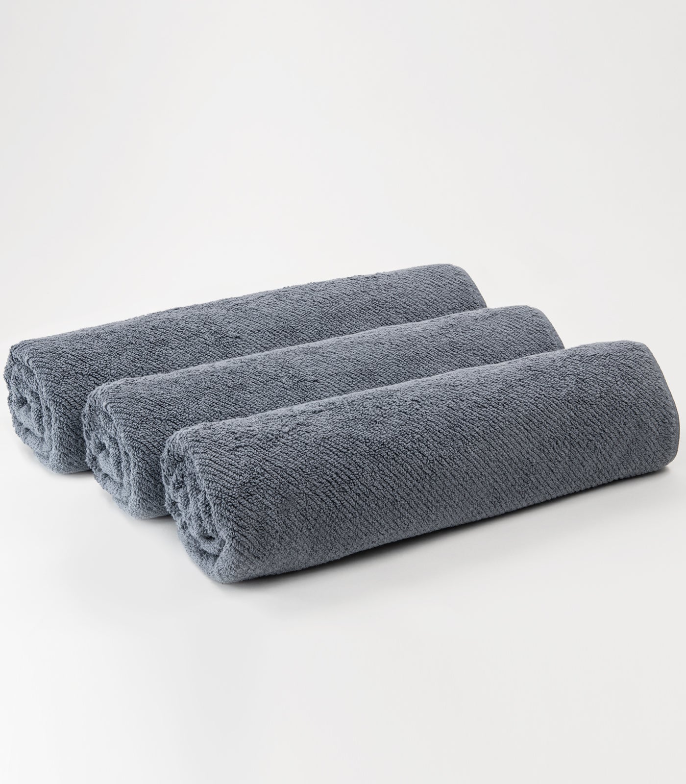 Divinely Plush Twill Bath Sheet (3 Pack) - Graphite Blue
