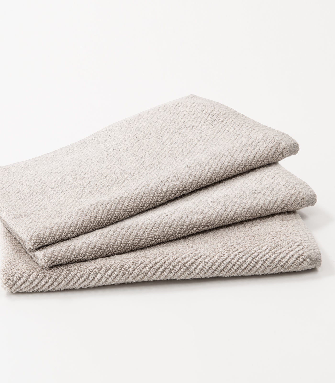 Bhumi Organic Cotton - Handy Twill Hand Towel (3 Pack) - Fog