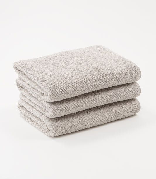 Twill Fitness Towel (3 Pack) - Fog