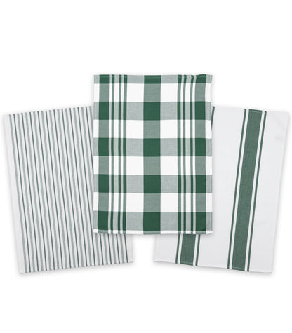 Tea Towels (3 Pack) - Green