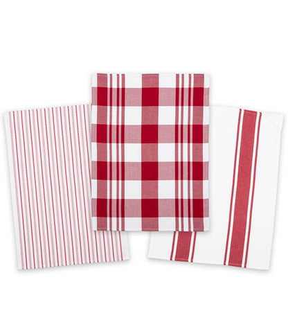 Tea Towels (3 Pack) - Red