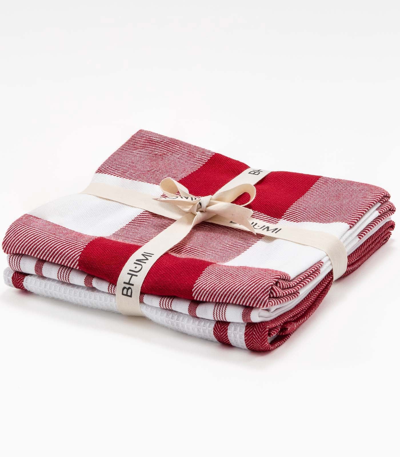 Tea Towels (3 Pack) - Red