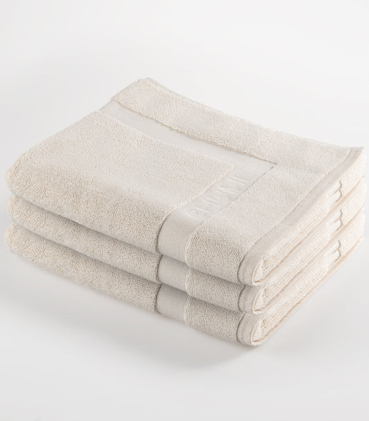 Bhumi Organic Cotton - Barefeet Softness Bath Mat (3 Pack) - Natural