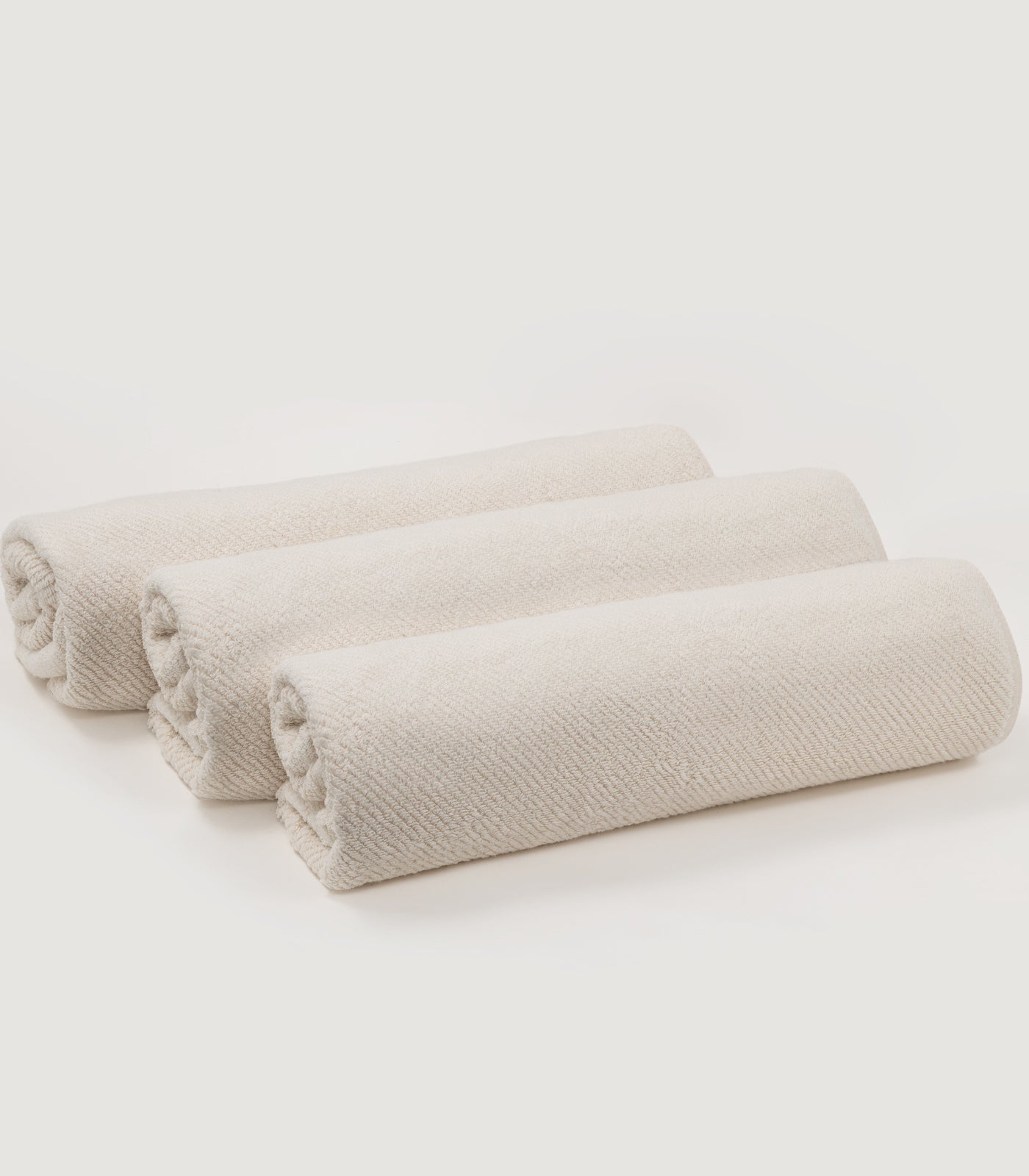Divinely Plush Twill Bath Sheet (3 Pack) - Natural