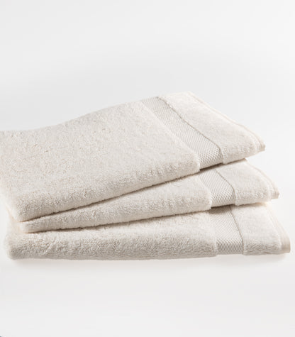 Bhumi Organic Cotton - Hand Towel - 3 Pack - Natural