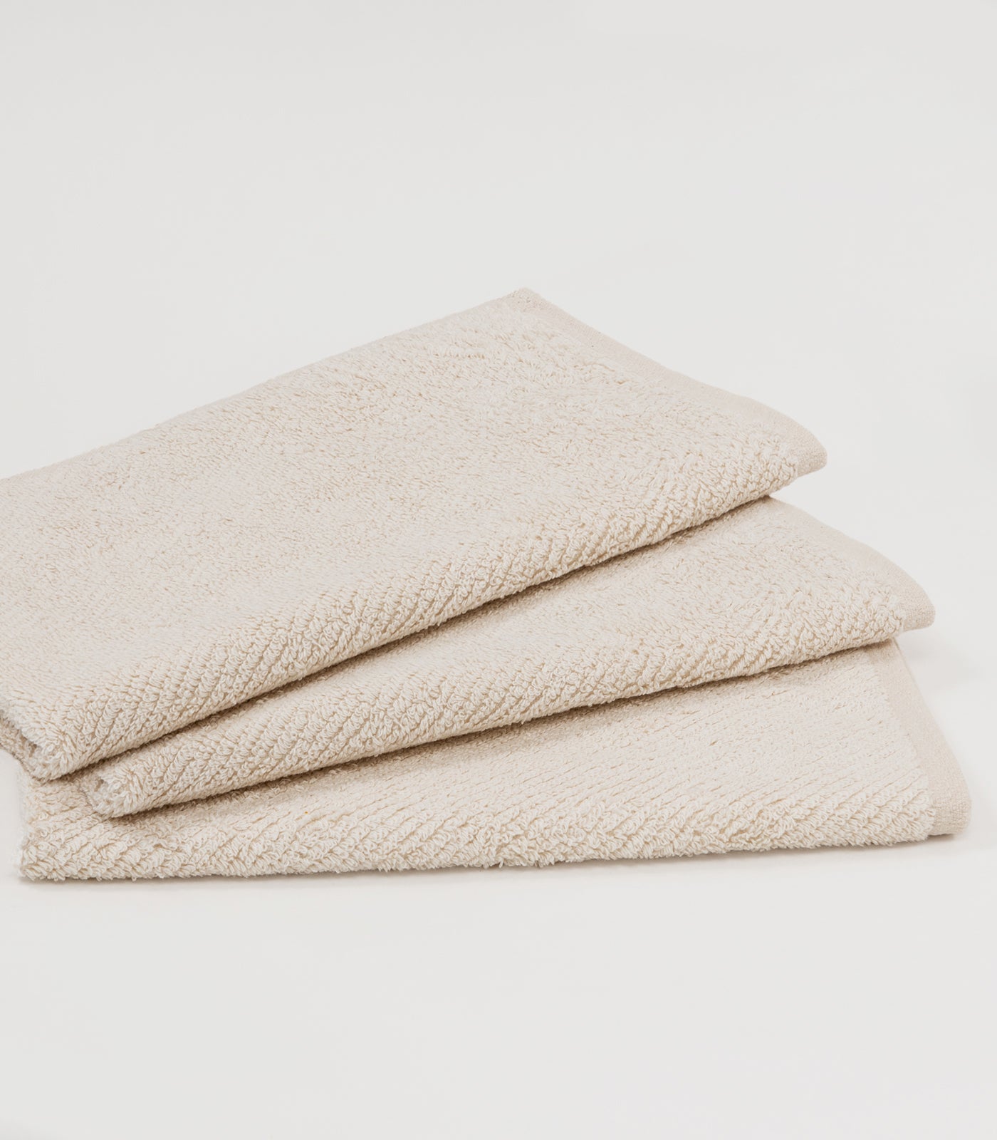 Bhumi Organic Cotton - Handy Twill Hand Towel (3 Pack) - Natural