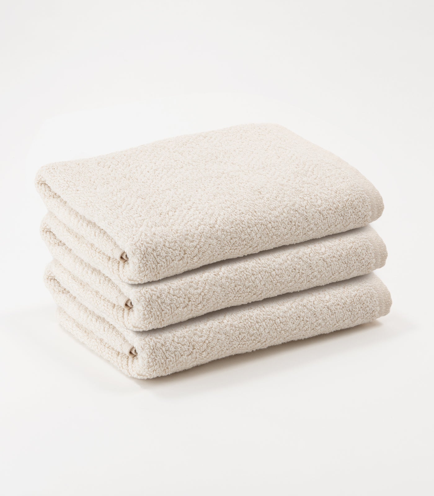 Twill Fitness Towel (3 Pack) - Natural