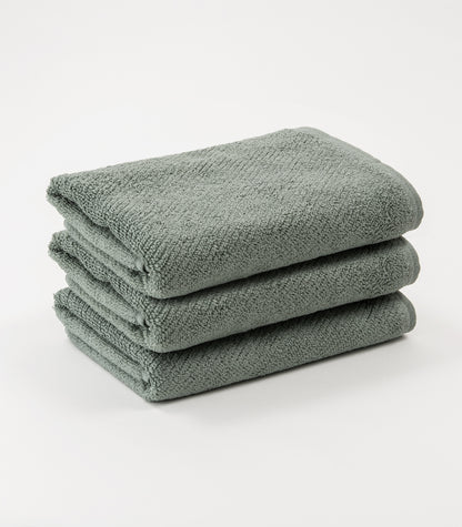 Twill Fitness Towel (3 Pack) - Sage