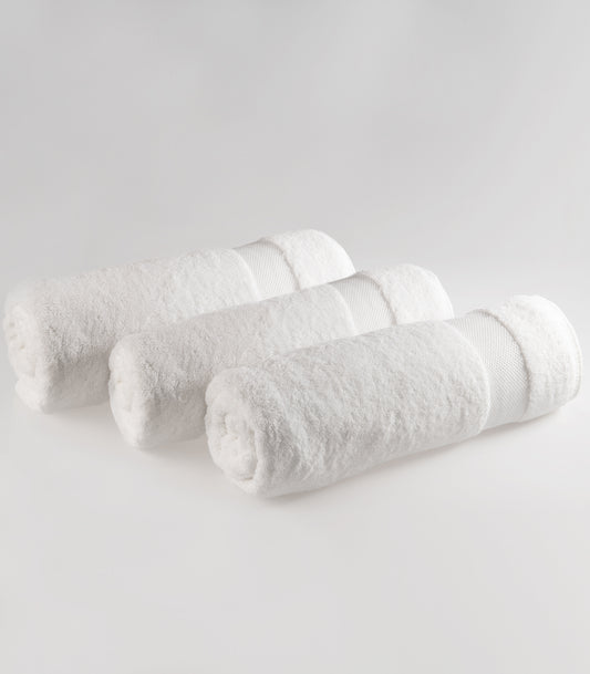 Bhumi Organic Cotton - Bath Sheet - 3 Pack - White