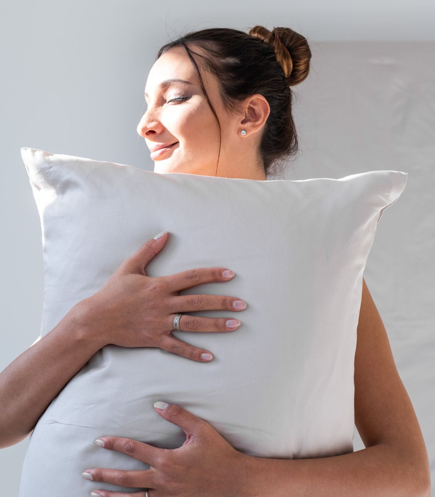 Bhumi Organic Cotton - Sateen Sheet Set - Luxe - Silver