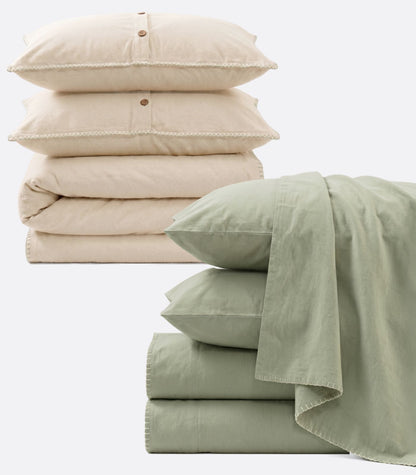 Organic Cotton Flannelette Essentials Bundle