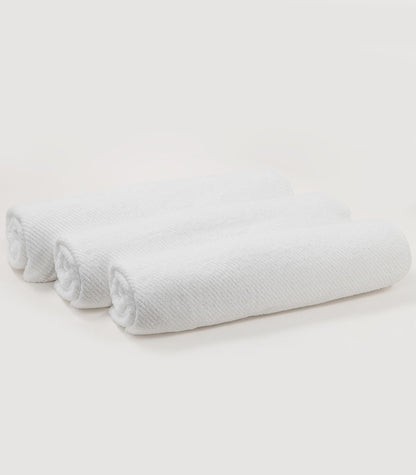 Twill Bath Sheet (3 Pack) - White