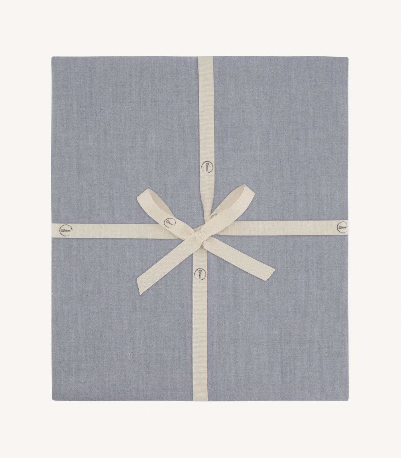 Bhumi Organic Cotton - Fitted - Chambray Sheet - Denim