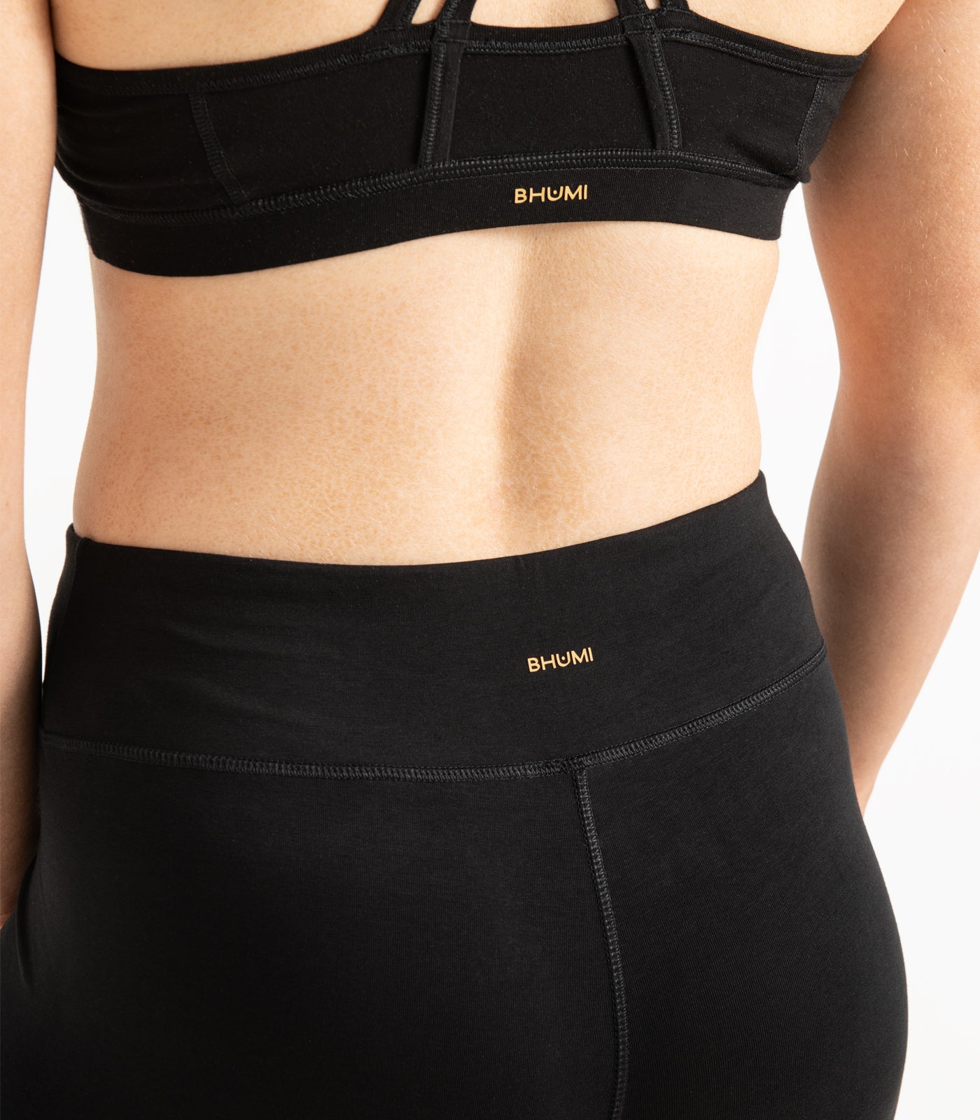 3/4 Leggings - Black