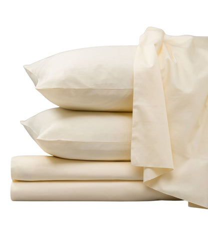 Bhumi Organic Cotton - Percale Sheet Set - Ivory