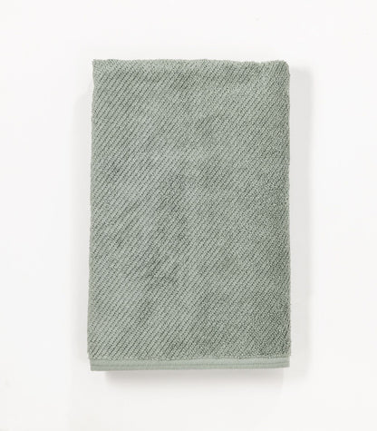 Bhumi Organic Cotton - Twill Bath Towel - Sage