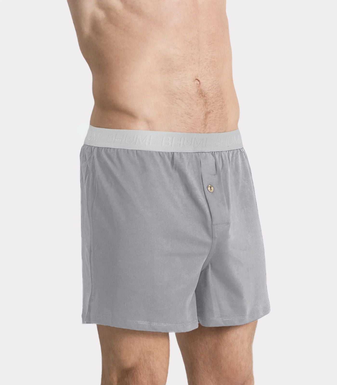 Bhumi Organic Cotton - The Original Boxers (2 Pack) - Titanium