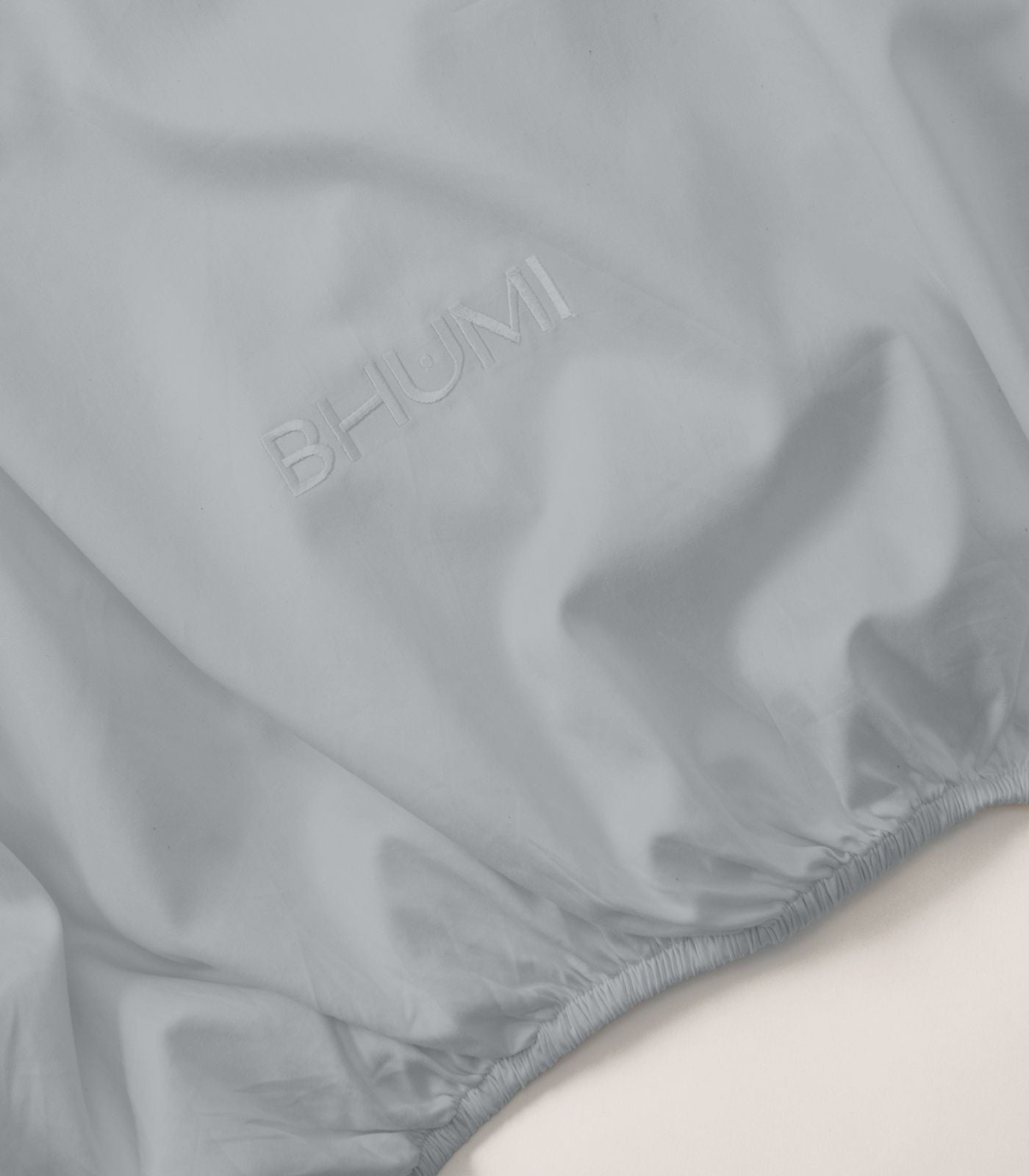 Bhumi Organic Cotton - Fitted Sheet - Glacier