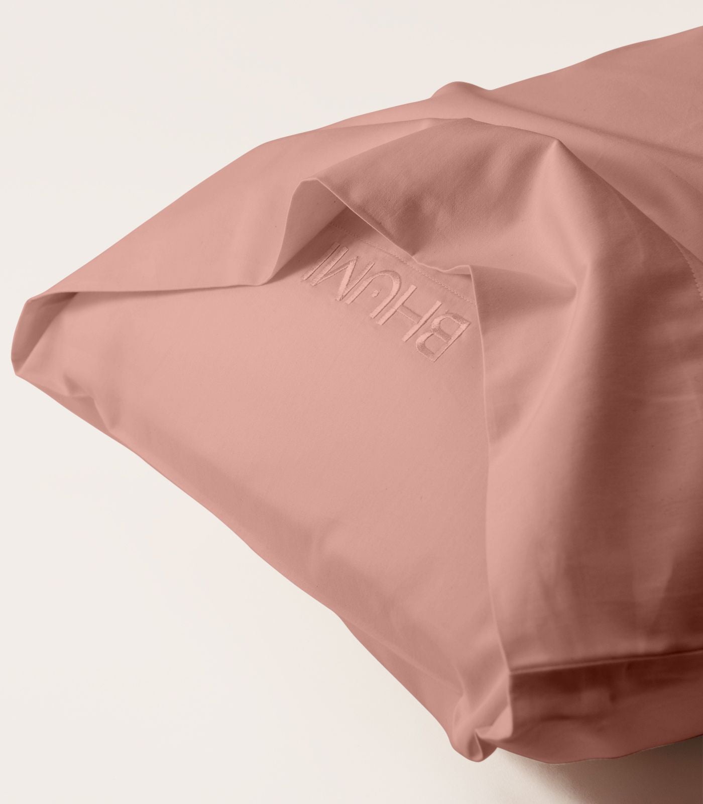 Bhumi Organic Cotton - Sateen Pillow Cases (Pair) - Dusty Rose