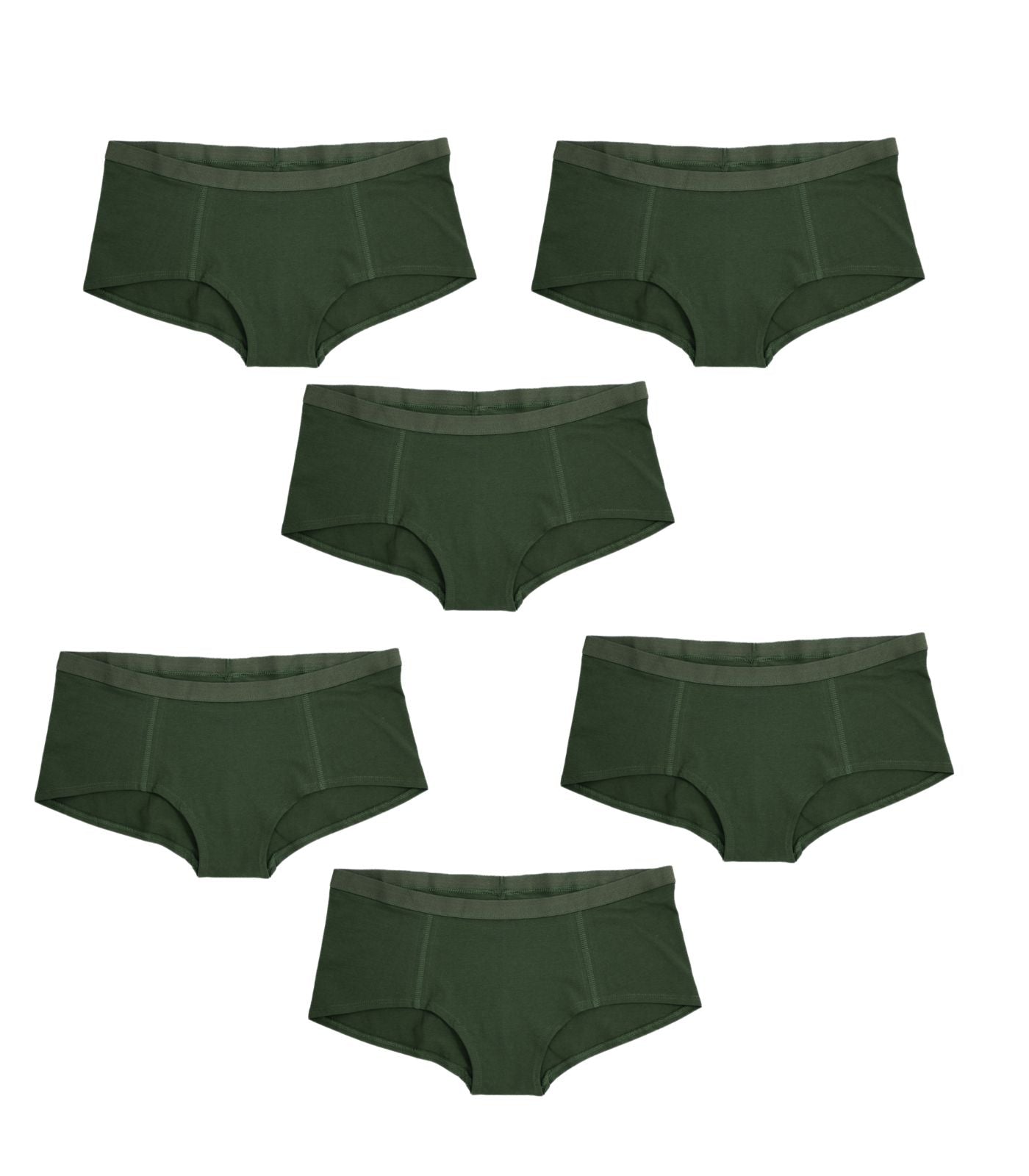 Bhumi Organic Cotton - Boy Short (6 Pack)