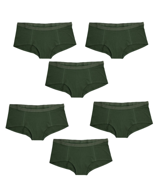 Bhumi Organic Cotton - Boy Short (6 Pack)