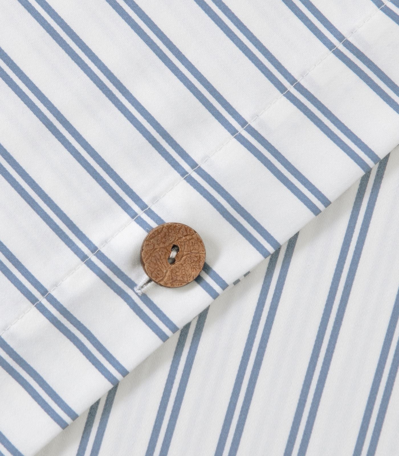 Percale Quilt Cover Set - Limited Edition - Tandem Stripe Blue