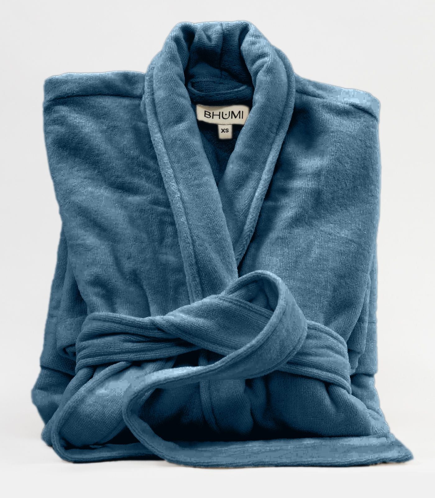 Bhumi Organic Cotton - Spa Robe - Indian Teal