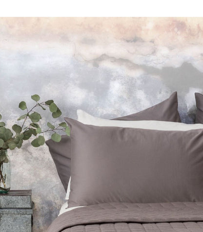 Bhumi Organic Cotton - Sateen Pillow Cases (Pair) - Silver Grey