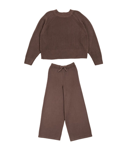 Bhumi Organic Cotton - Rib Knit Bundle - Chocolate