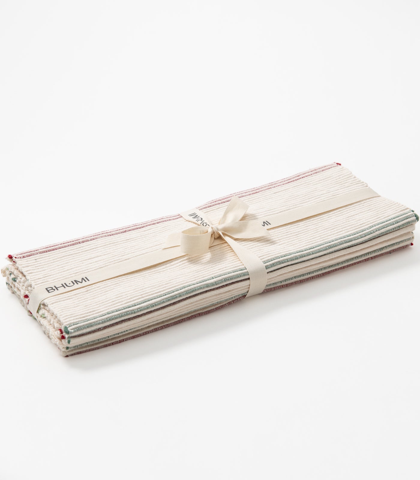 Stripe Ribbed Placemat & Napkin Set