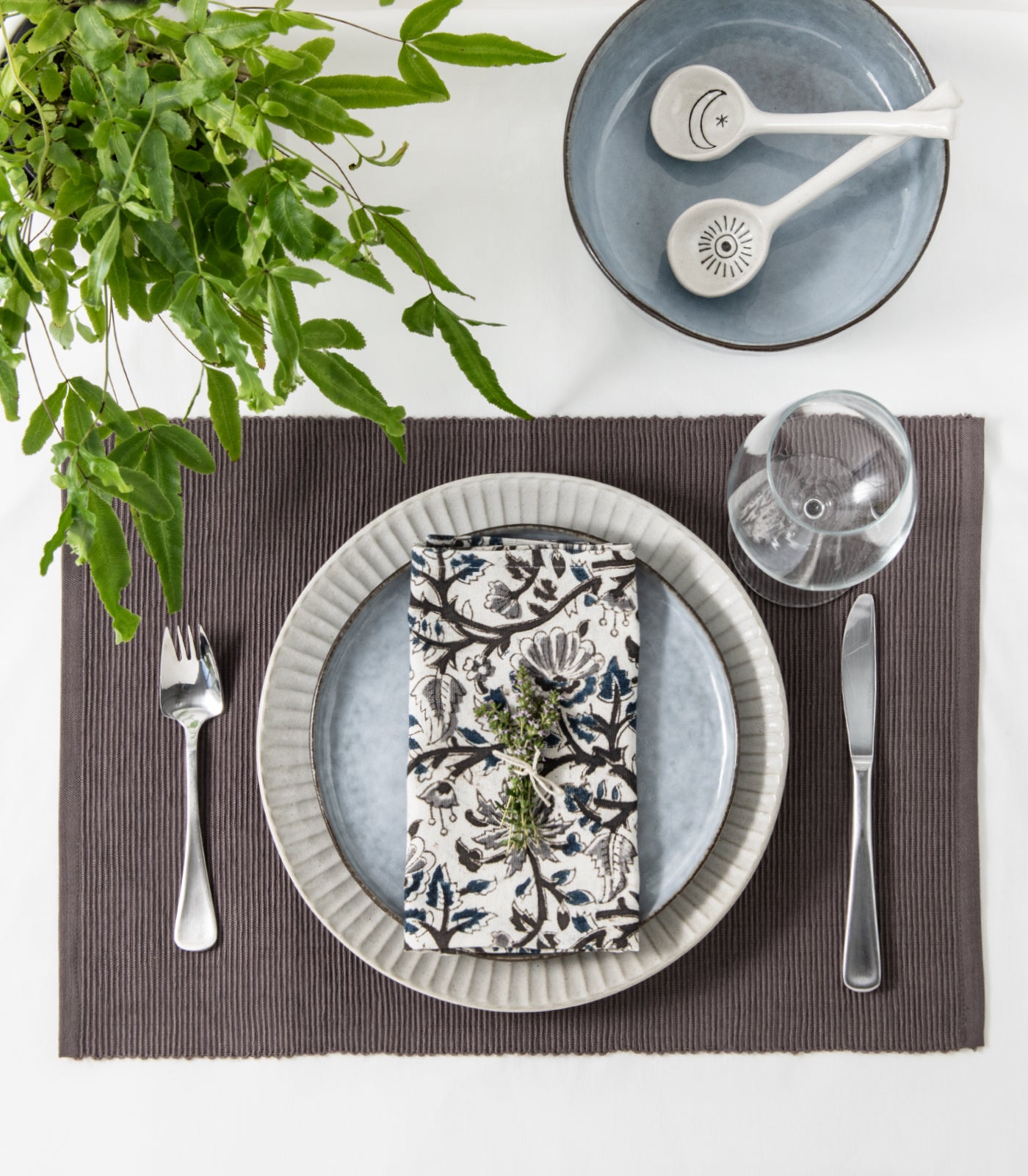 Placemats (4 Pack) - Grey