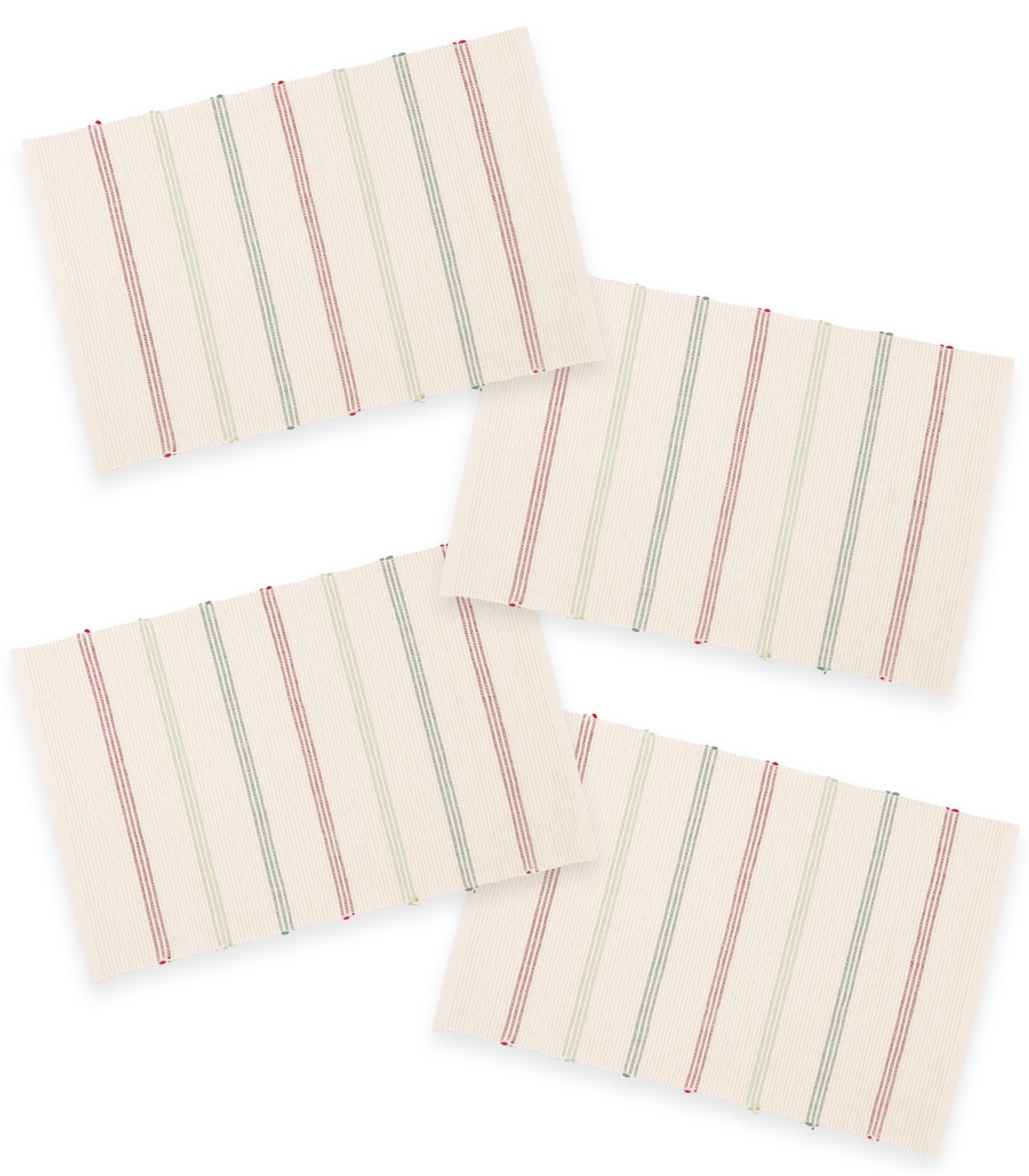 Stripe Ribbed Placemat & Napkin Set