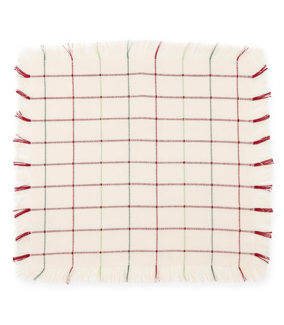 Square Pattern Ribbed Placemat & Napkin Set