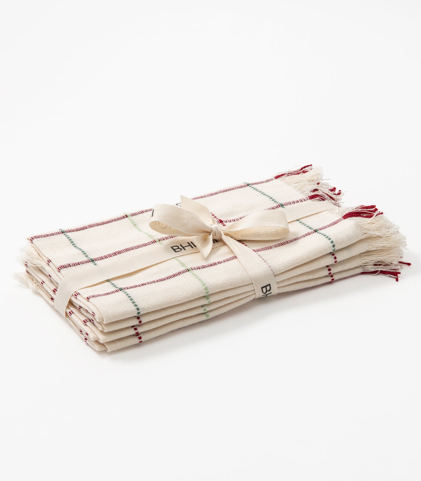 Square Pattern Ribbed Placemat & Napkin Set