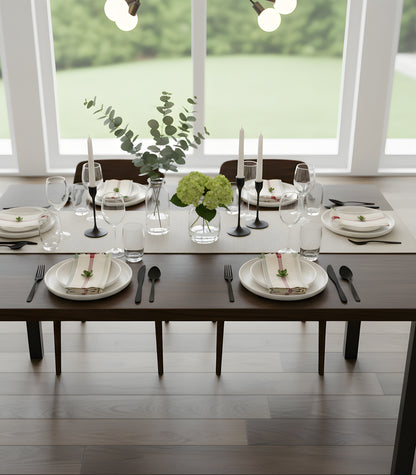 Stripe Ribbed Placemat & Napkin Set