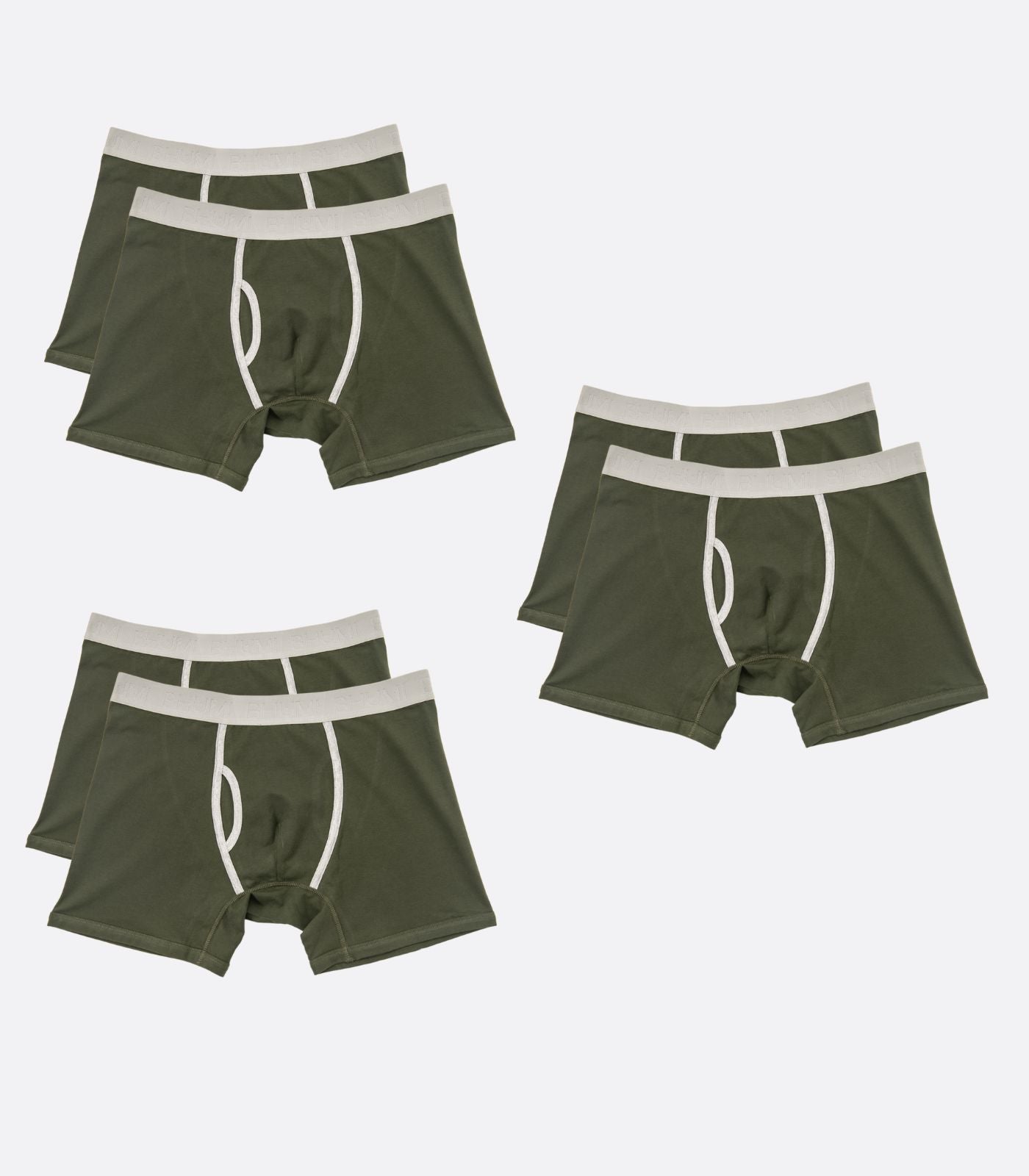 Bhumi Organic Cotton - Original Trunks (6 Pack)