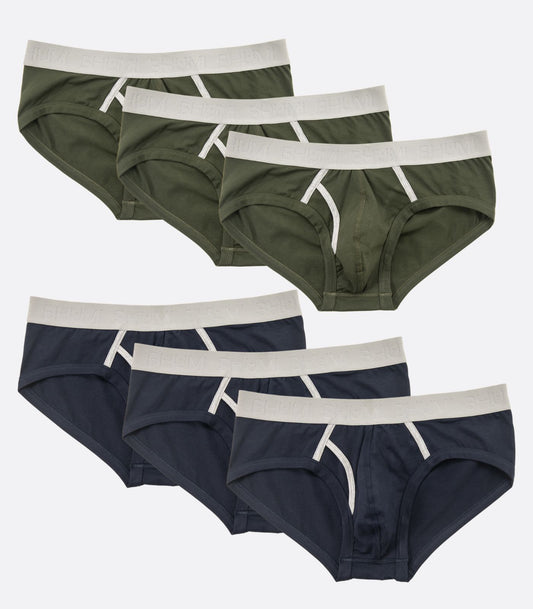 Bhumi Organic Cotton - Essential Briefs (6 Pack)