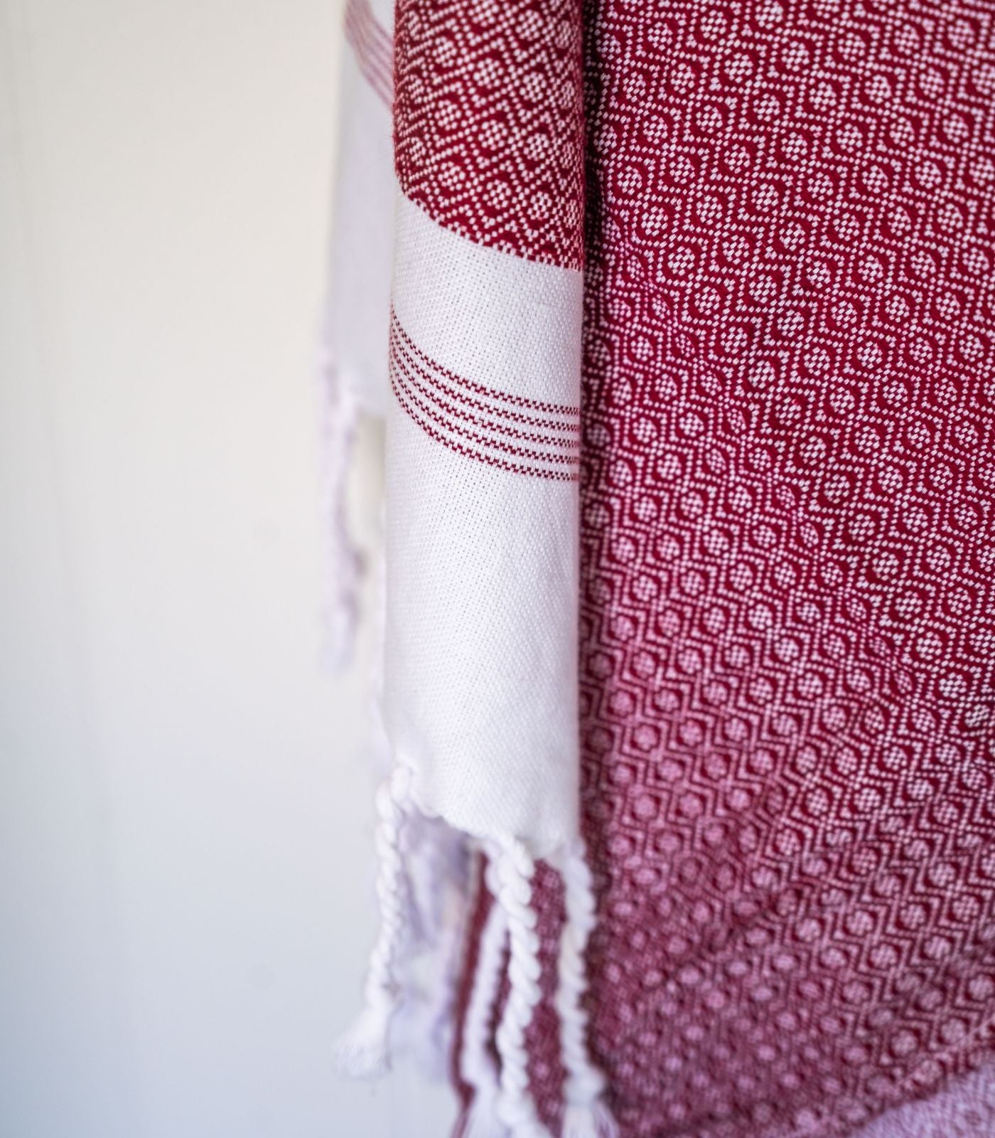 Bhumi Organic Cotton - Khadi Bath Towel - Cabernet