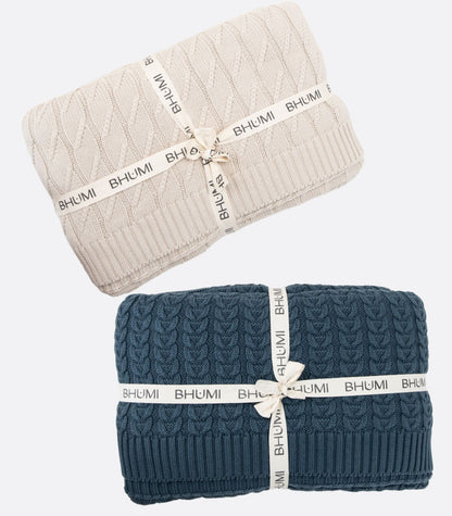 Bhumi Organic Cotton - Snuggle Up Throw Bundle - New Arrival