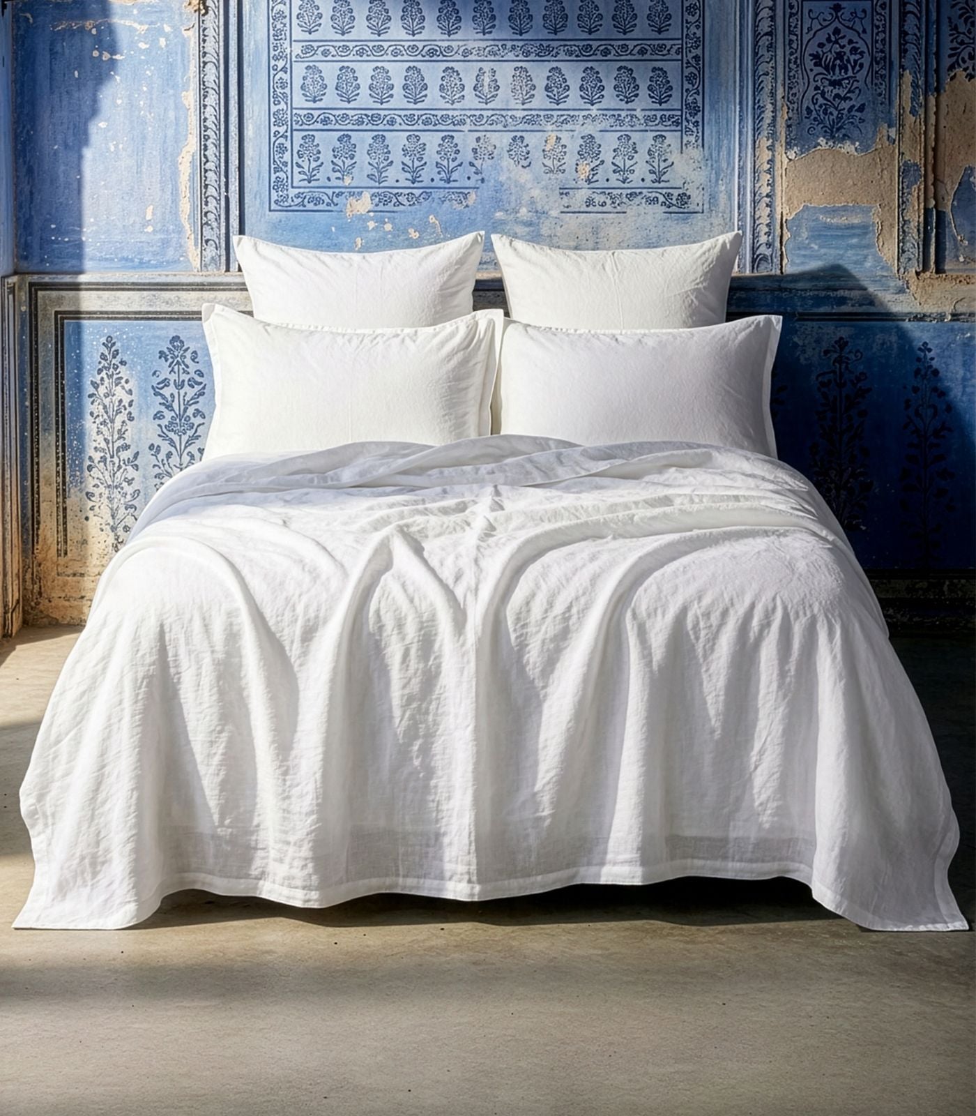 Linen Pillow Case - White